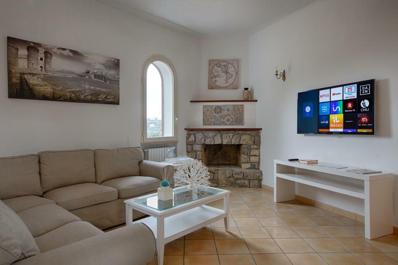 Villa Spartano Sant'Agata Sui Due Golfi Massalubrense Масса-Лубренсе Экстерьер фото