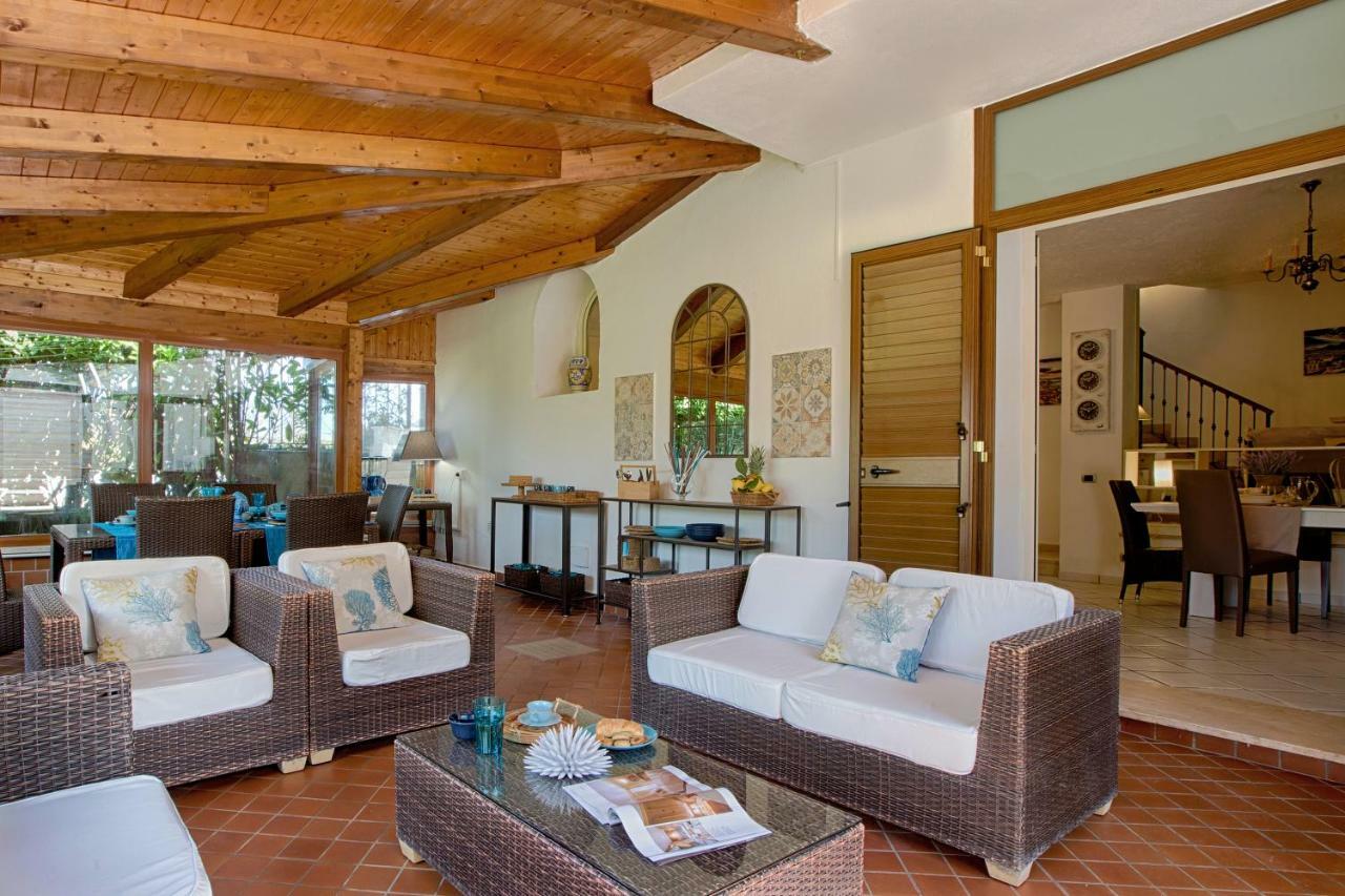 Villa Spartano Sant'Agata Sui Due Golfi Massalubrense Масса-Лубренсе Экстерьер фото